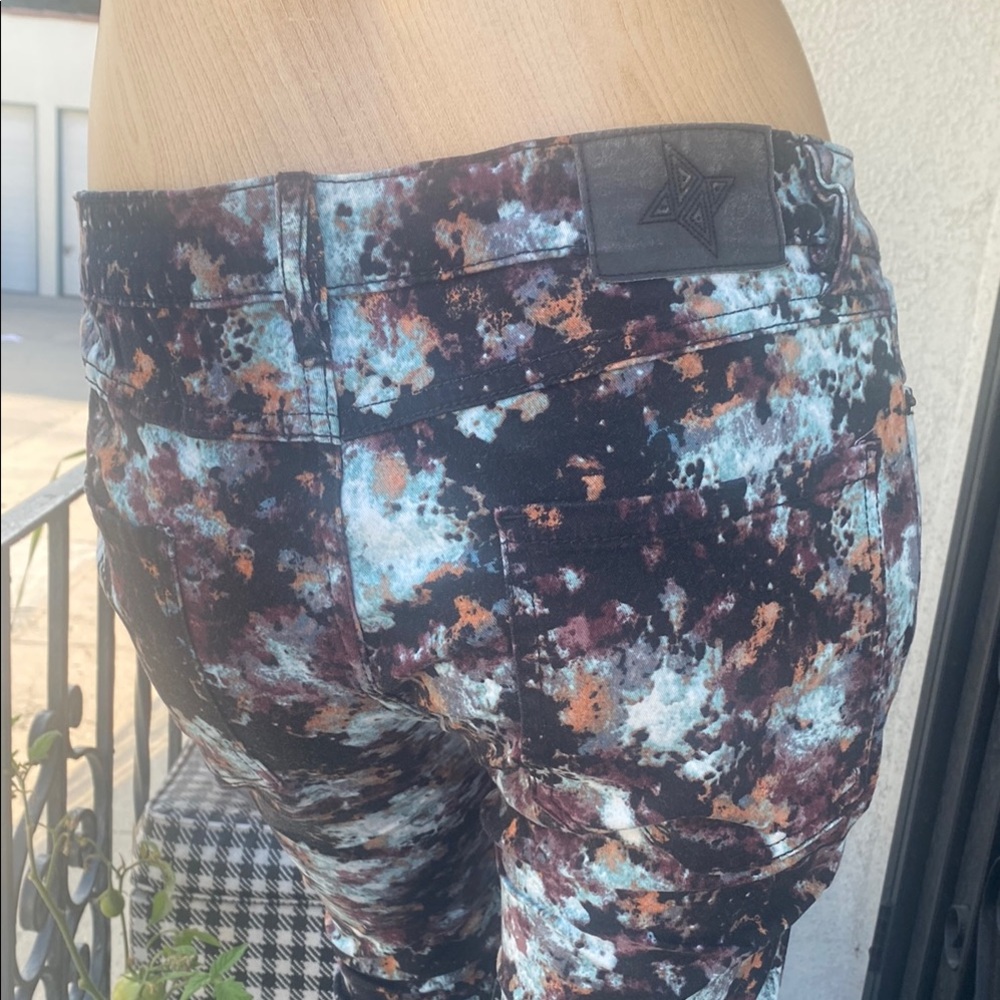 Bcbgeneration Brulee Splatter Patterned Skinny Pa… - image 7